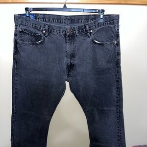 Pendleton Black Relaxed Fit Straight Leg Jeans